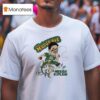 Luke Musgrave Making A Splash Green Bay Packers Football Cartoon T Shirt