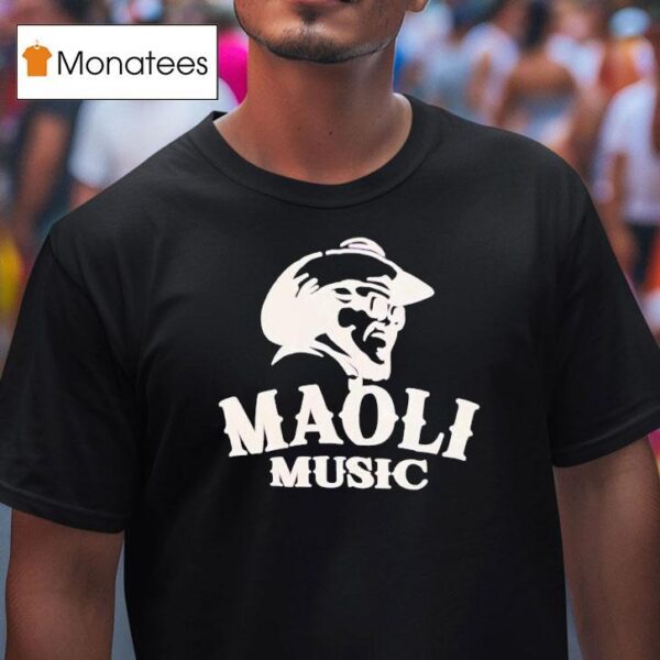 Maoli Music Puff Portrai T Shirt