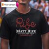 Matt Rife Stay Golden Tour Columbus Ohio Even T Shirt