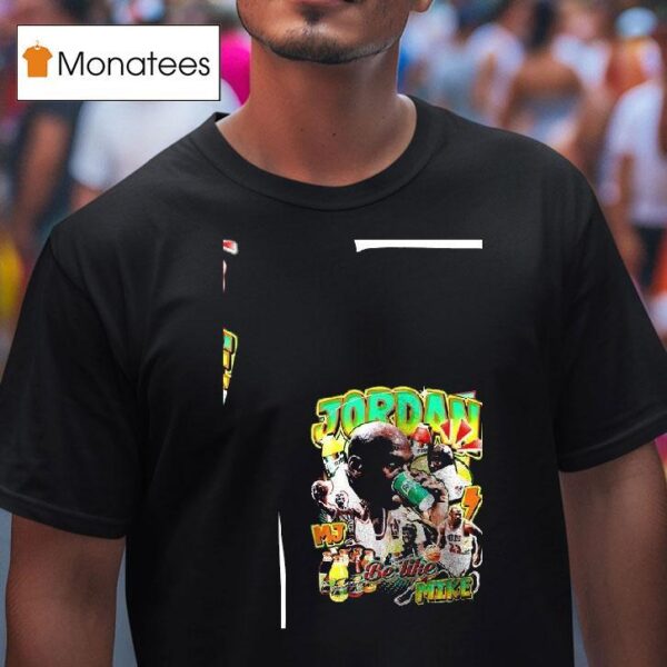 Michael Jordan Be Like Mike Gatorade Vintage T Shirt