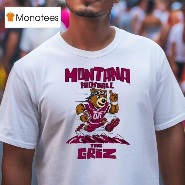 Montana Monte Football The Griz T Shirt