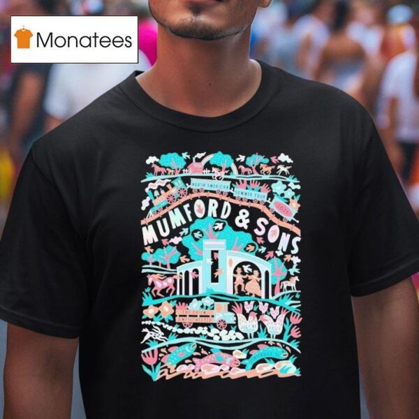 Mumford And Sons North American Summer Tour July Aug Huntsville Al T Shirt