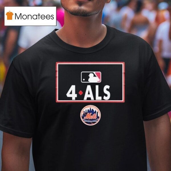 New York Mets Awareness To Als Mlb T Shirt