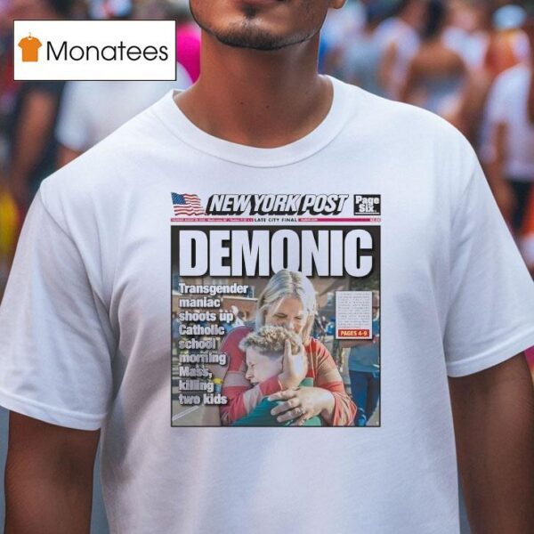 New York Post Late City Final Demonic T Shirt