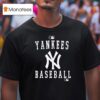 New York Yankees Baseball Club Logo T Shirt