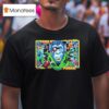 Primus Sacramento California Night And Combined Venue At Channel On August And Onward And Upward Tour Space Monkey T Shirt