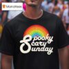 Rainbow Spooky Scary Sunday T Shirt
