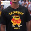 Saturday Vibes Cartoon T Shirs T Shirt