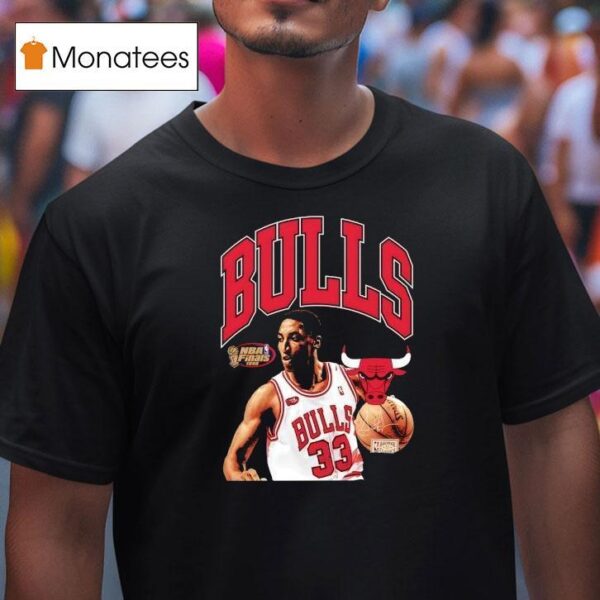 Scottie Pippen Chicago Bulls Basketball Nba Finals Signature T Shirt