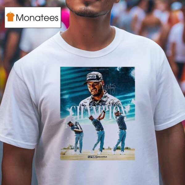 Sebastian Munoz Takes Liv Golf Indianapolis Title Champions T Shirt