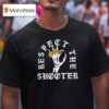 Skeleton Rings Respect The Shooter T Shirt