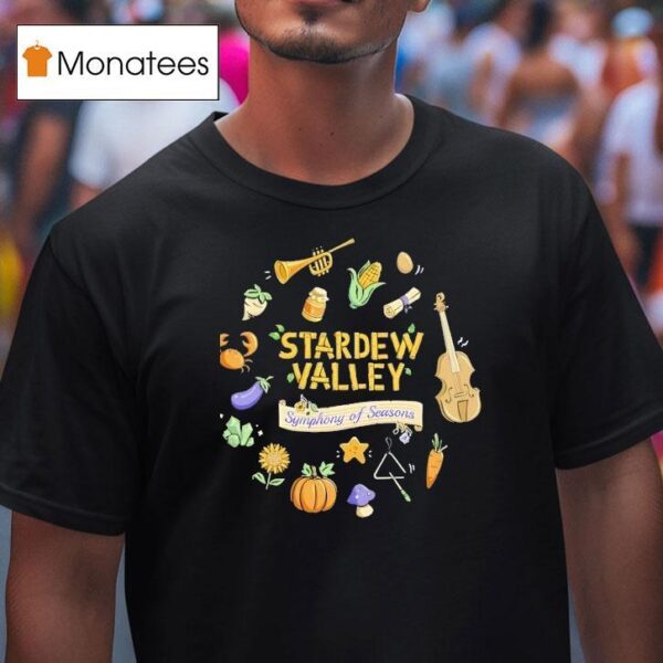 Stardew Valley Concert Symphony Of Seasons Tour T Shirt