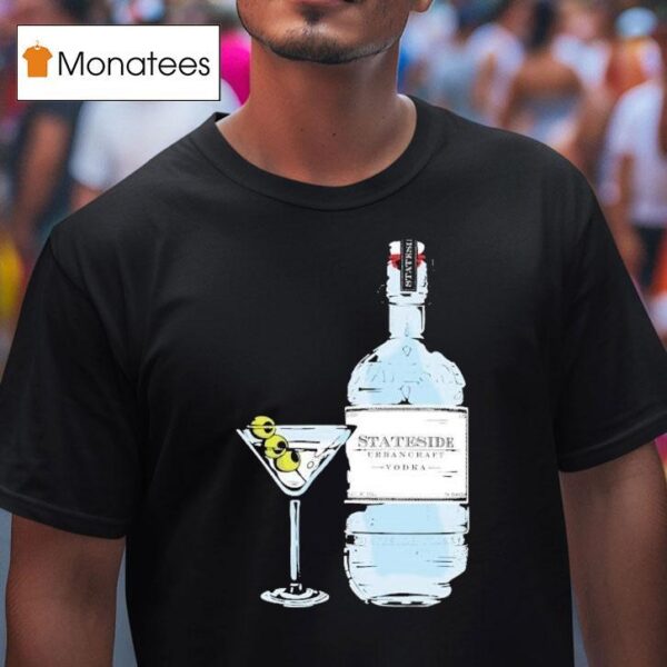 Stateside Vodka Stateside Martini T Shirt