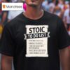 Stoic To Do List Scroll T Shirt