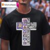 The Baltimore Ravens Th Seasons I Can Do Through All Things Through Who Strengthens Me Signatures T Shirt