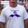 The Cranberries Heart Flamingo T Shirt
