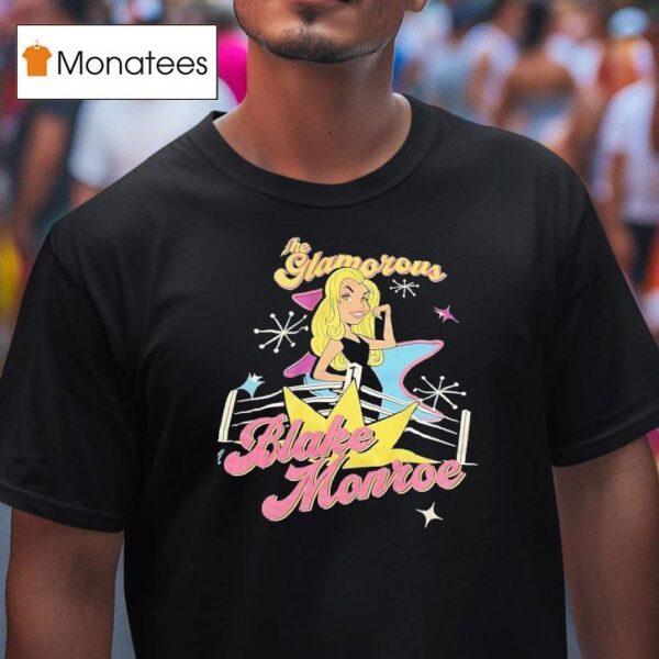 The Glamorous Blake Monroe Wwe Cartoon T Shirt