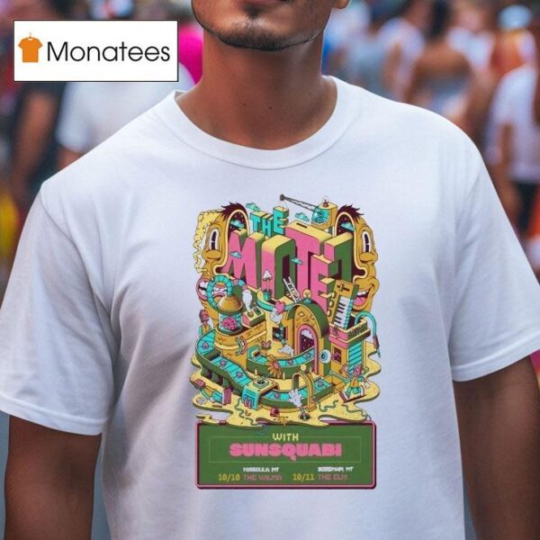 The Motet Oct In Bozeman M T Shirt