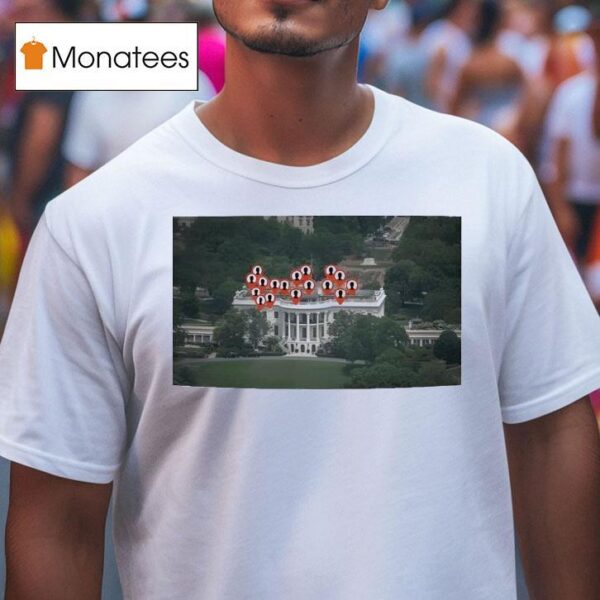 White House Positioning Photo T Shirt