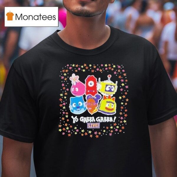 Yo Gabba Gabba Live Tour T Shirt