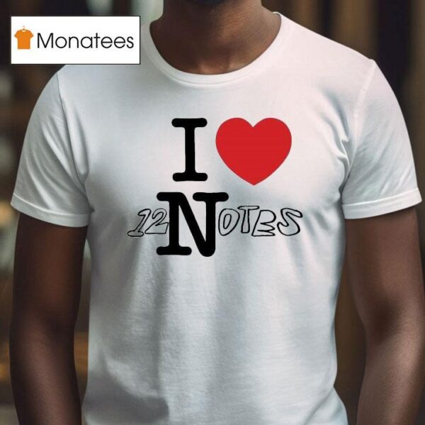 Alec Benjamin I Love Notes T Shirt