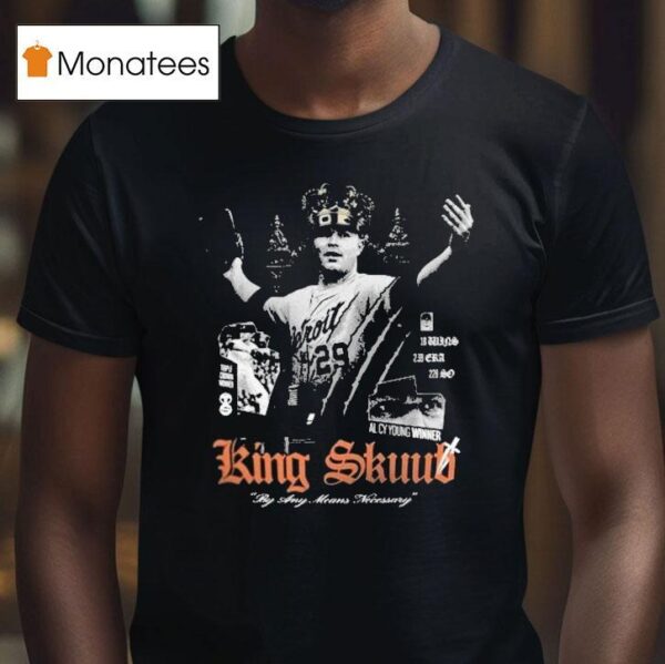 Andy Ibez Wearing King Skuub By Any Means Necessary T Shirt