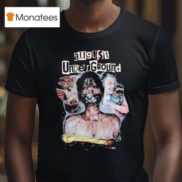 August Underground Glitch Iconic Kidnap Artwork Jonny Bush Unusual Horror T Shirt