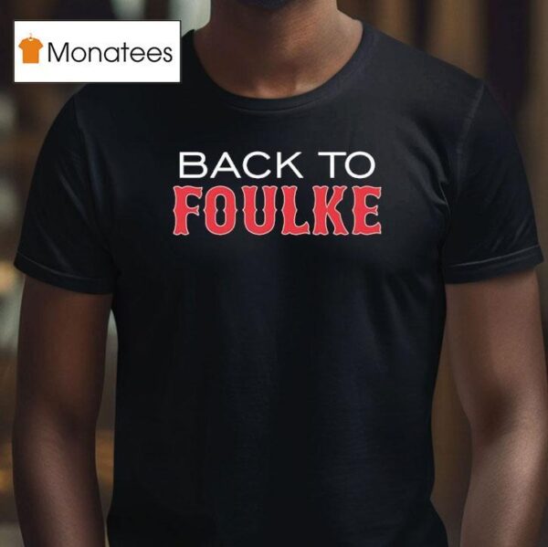 Back Foulke Boston Red Sox T Shirt