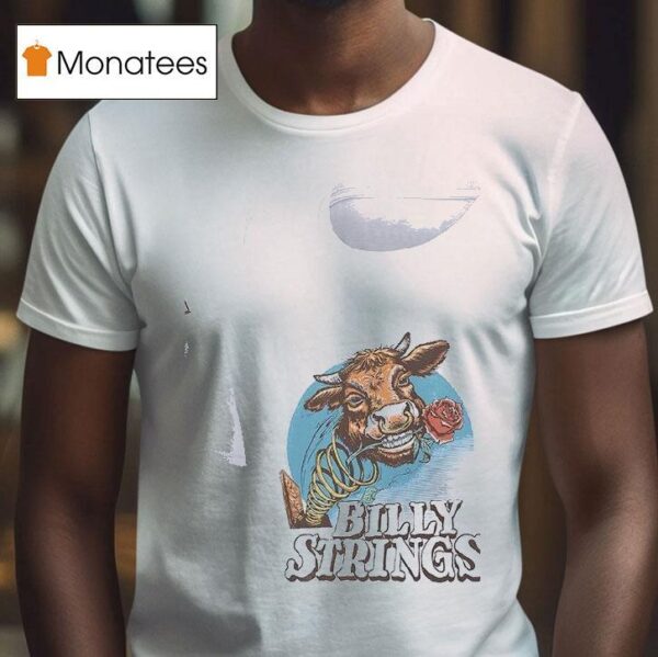 Billy Strings Summer Tour Cow Dates T Shirt