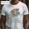 Billy Strings Summer Tour Cow Rose T Shirt
