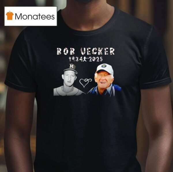 Bob Uecker Tribute Milwaukee Brewers T Shirt