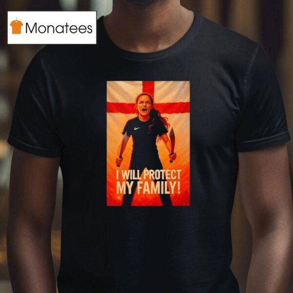 Brave Girl I Will Protect My Family T Shirt