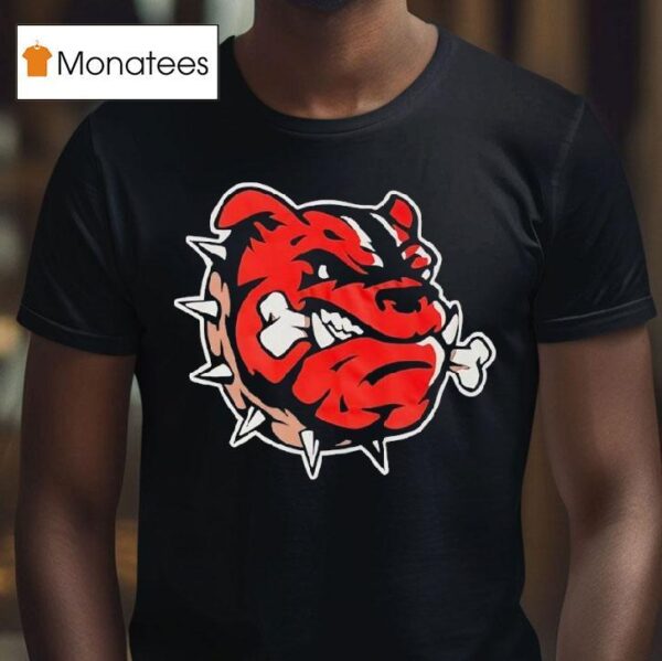 Bulldog Cleveland Browns T Shirt