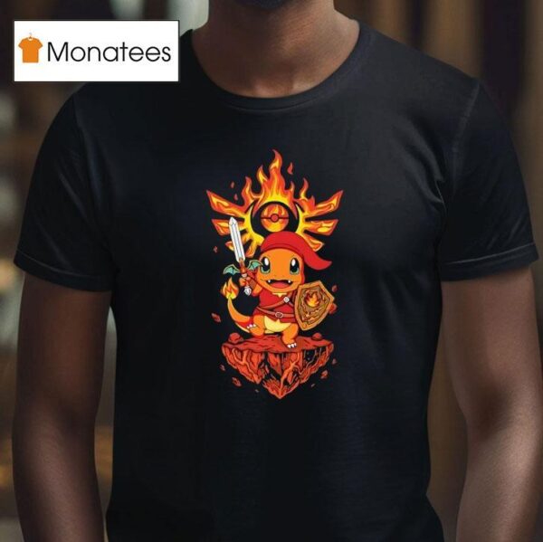 Charmander In The Style Of Link T Shirt