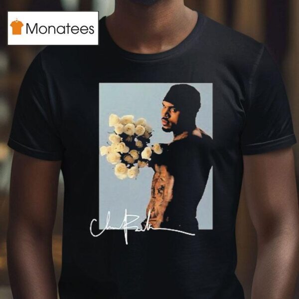 Chris Brown Flower T Shirt