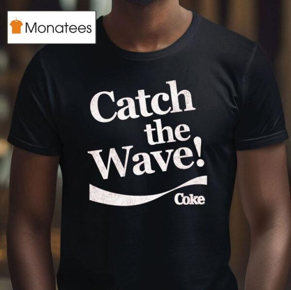 Coca Cola Catch The Wave Coke T Shirt