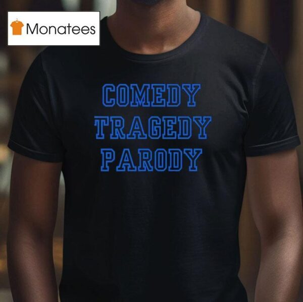 Comedy Tragedy Parody T Shirt