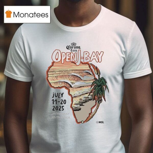 Corona Cero One J Bay Jeffreys Bay South Africa Wsl T Shirt