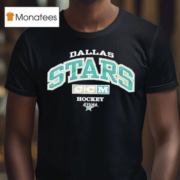 Dallas Stars Hockey Ccm T Shirt