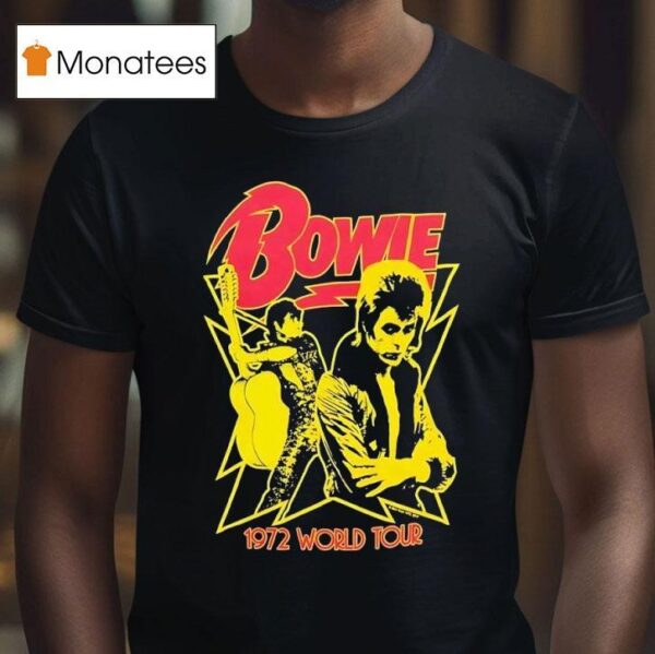 David Bowie World Tour Vintage T Shirs T Shirt