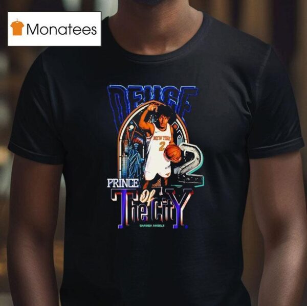Deuge Miles Mcbride Prince Of The City New York Knicks Baseball T Shirt