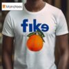 Dominic Fike Orange All Natural T Shirt