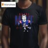 Drake Maye New England Patriots Football Signature T Shirt