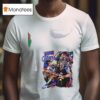 Florida Gators Fear The Swamps Stars Graphic Signatures Map T Shirt
