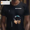 Gervonta Davis Portrait Signature Pose T Shirt