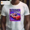 Jesse Love Whelen Chevrolet Nascar Xfinity Series Car T Shirt