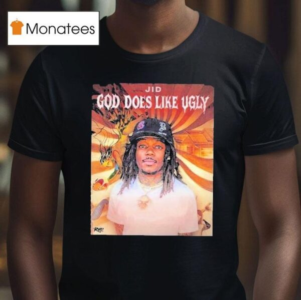 Jid God Does Like Ugly Album Cover Hip Hop Rap T Shirt