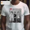 Jonas Brothers I Love Hot Dads T Shirt