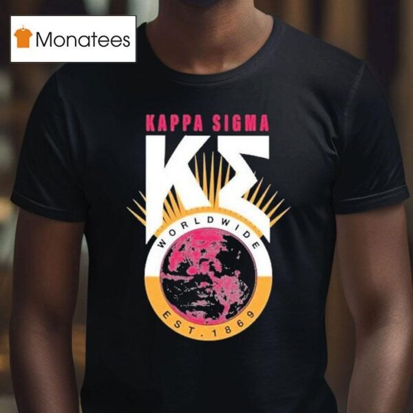 Kappa Sigma Worldwide Est T Shirt