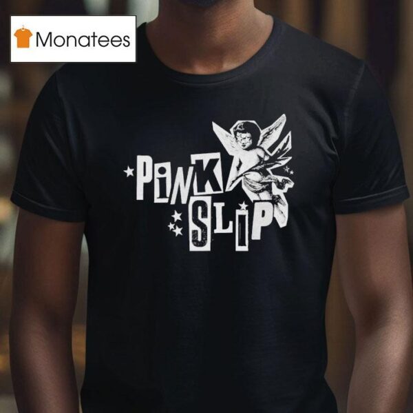 Kerin Cunningham Pink Slip Angel T Shirt